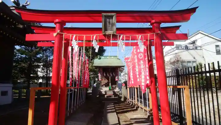 白山神社の鳥居