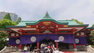 日枝神社の本殿・本堂