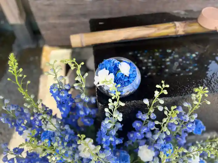 上尾御嶽神社の手水舎