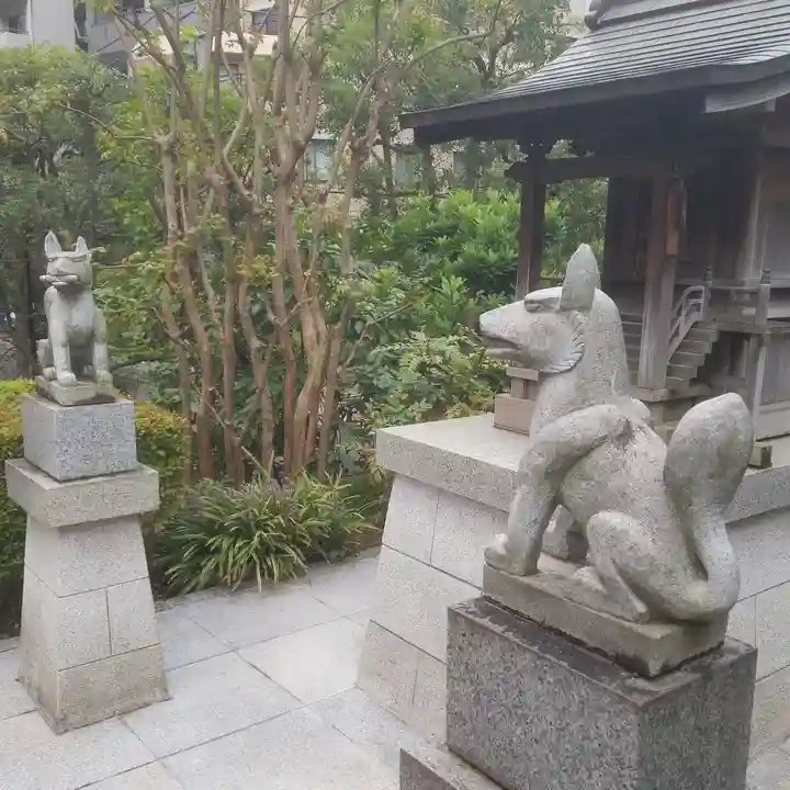 蔵稲荷大明神の狛犬