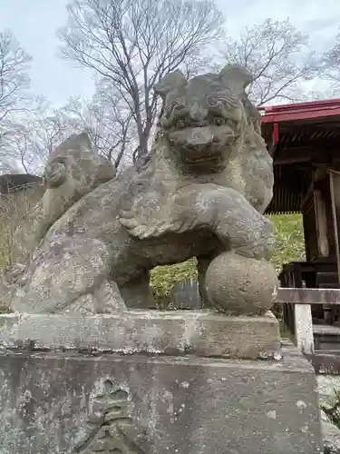 たばこ神社の狛犬