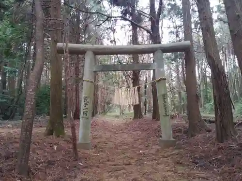 諏訪神社の鳥居