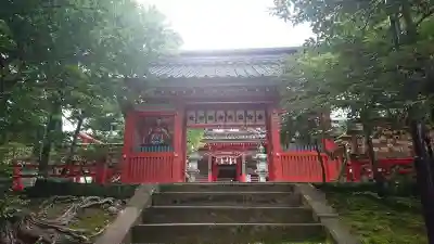金澤神社の山門・神門