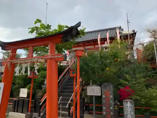 塚越稲荷神社の鳥居