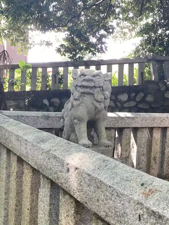 若宮神明社の狛犬