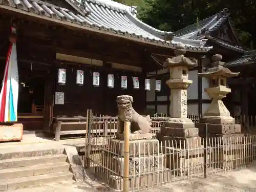 科長神社の狛犬