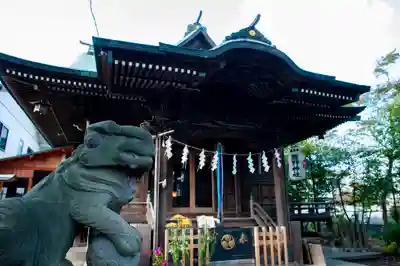 立川熊野神社の本殿・本堂