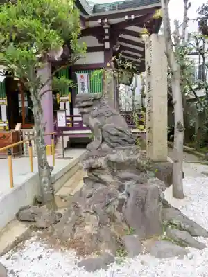 高木神社の狛犬