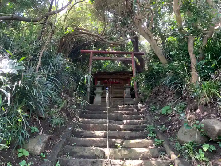 大杉神社の鳥居