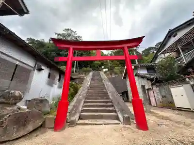 砂山稲荷神社の鳥居