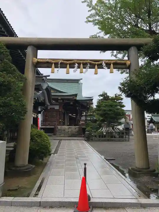 神明神社の鳥居