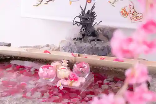 別小江神社の手水舎