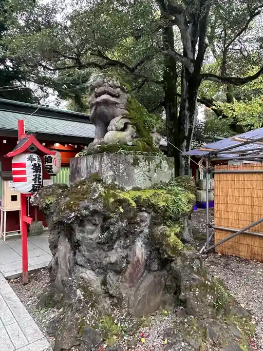 大國魂神社の狛犬