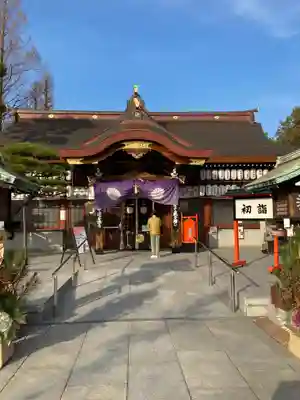 阿部野神社の本殿・本堂