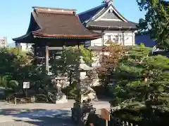 善光寺の庭園