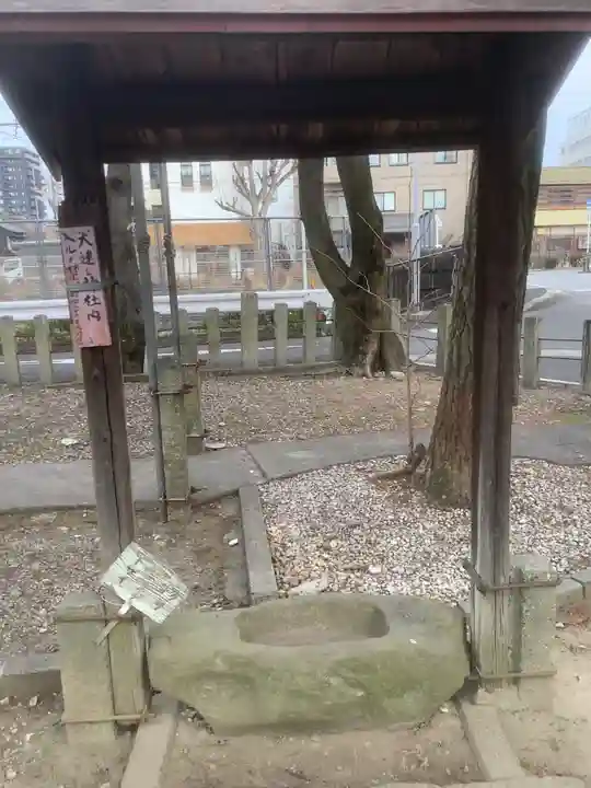 稲荷神社(大松稲荷神社)の手水舎