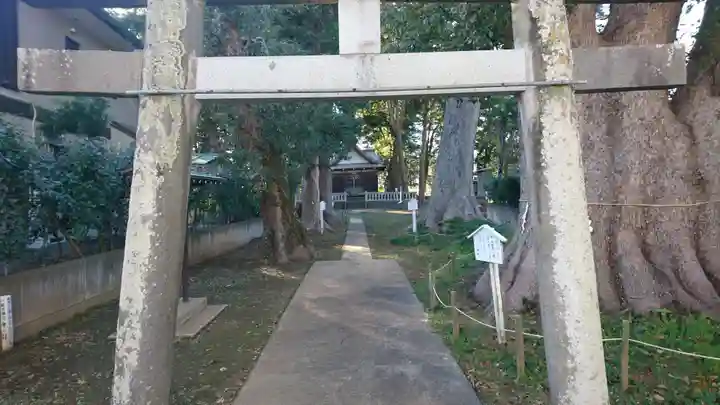 神明宮(御園)の鳥居