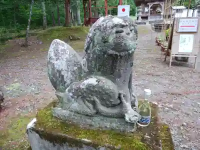 雨紛神社の狛犬