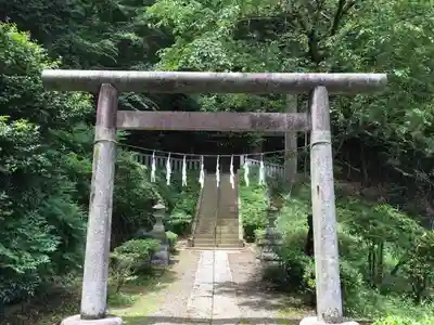 塩船神明社の鳥居