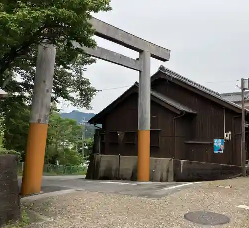 東の追分（伊勢神宮一の鳥居）の鳥居