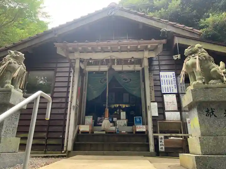 月讀神社の本殿・本堂