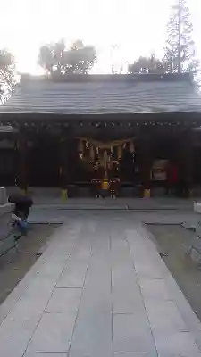 新田神社の本殿