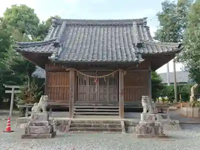 八幡社の本殿・本堂