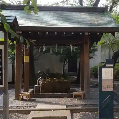亀戸 香取神社の手水舎