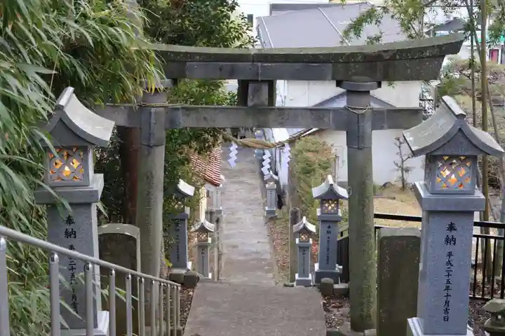 八幡神社の鳥居