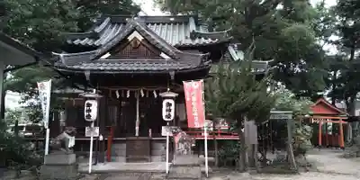 甲子園八幡神社の本殿・本堂
