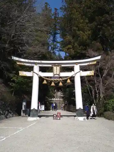 宝登山神社の鳥居