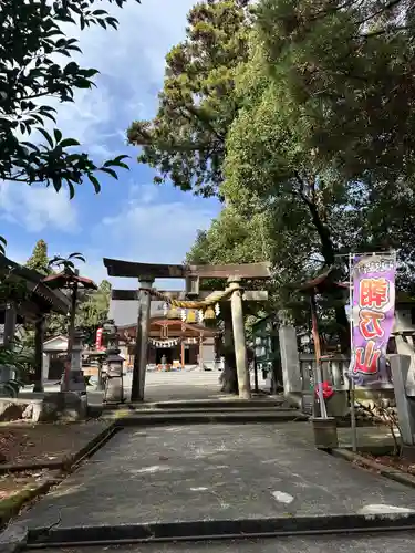 姉倉比賣神社の鳥居