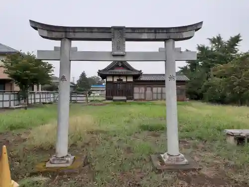 伏木香取神社の鳥居