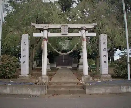 高龗神社の鳥居