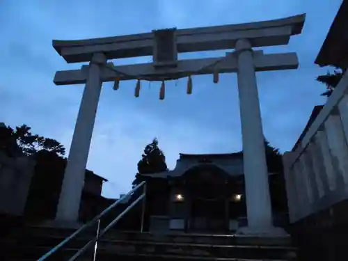 三保杉山神社の鳥居