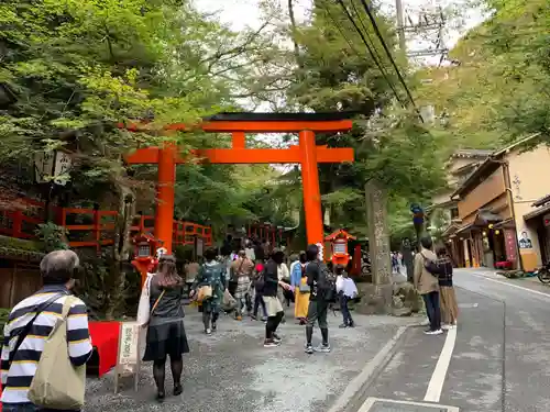 貴船神社の鳥居