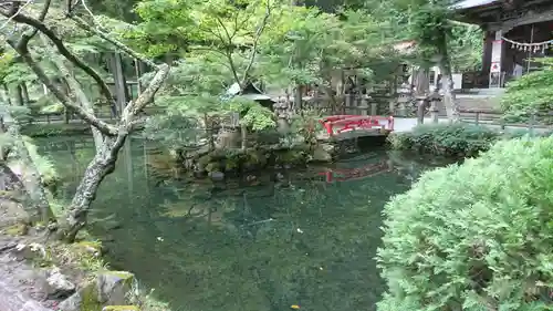 横山不動尊の庭園