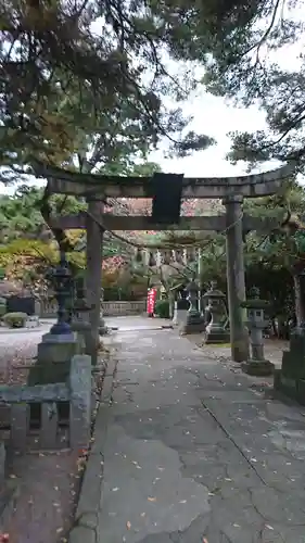 日高神社の鳥居