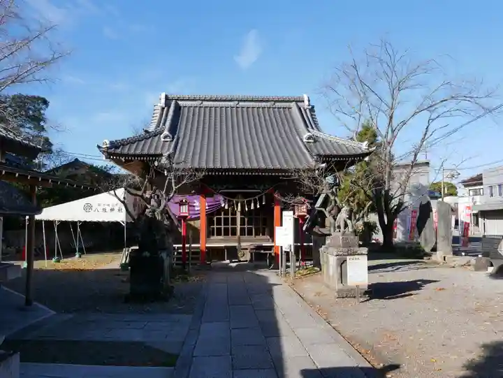 龍ケ崎八坂神社の本殿・本堂