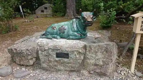 旭川天満宮の狛犬