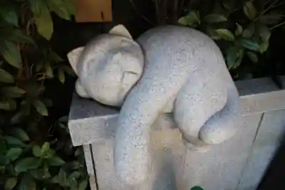 荻窪白山神社の狛犬