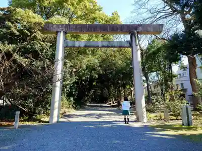高座結御子神社(熱田神宮摂社)の鳥居