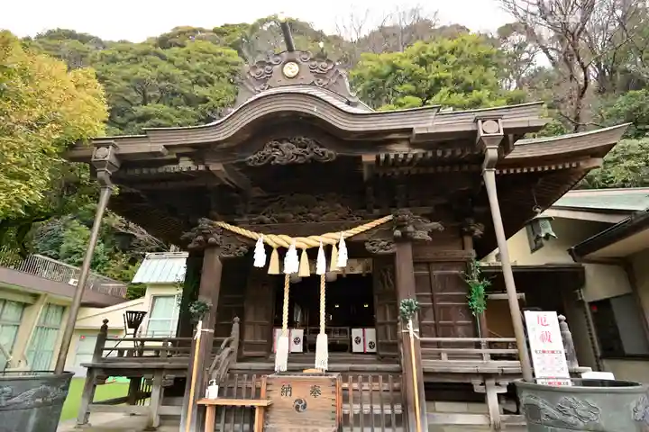 根岸八幡神社の本殿・本堂