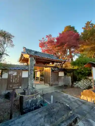 石薬師寺の山門