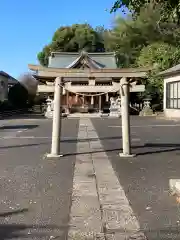 並木氷川神社の鳥居