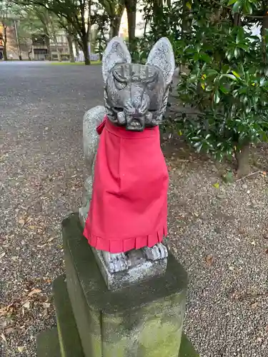 大國魂神社の狛犬