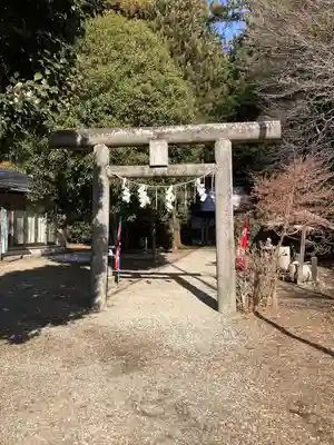 那須愛宕山鎮座　高久神社の鳥居