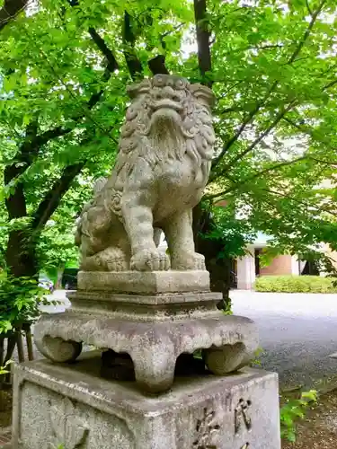 若宮八幡社の狛犬