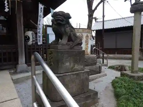 白髭神社の狛犬