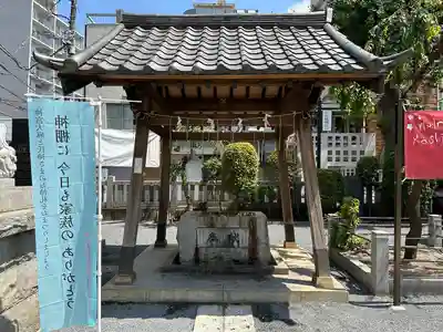 柏神社の手水舎